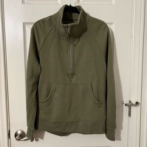 Lululemon Scuba Oversized Funnel-Neck Half Zip *Long Bay Leaf XS/S